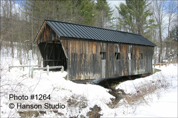 Weathersfield, VT - Salmond Bridge - Winter